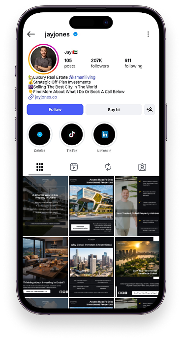 Instagram Profile Mockup
